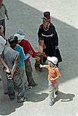 Ladakh - local people at the Cham dances of Phyang monastery